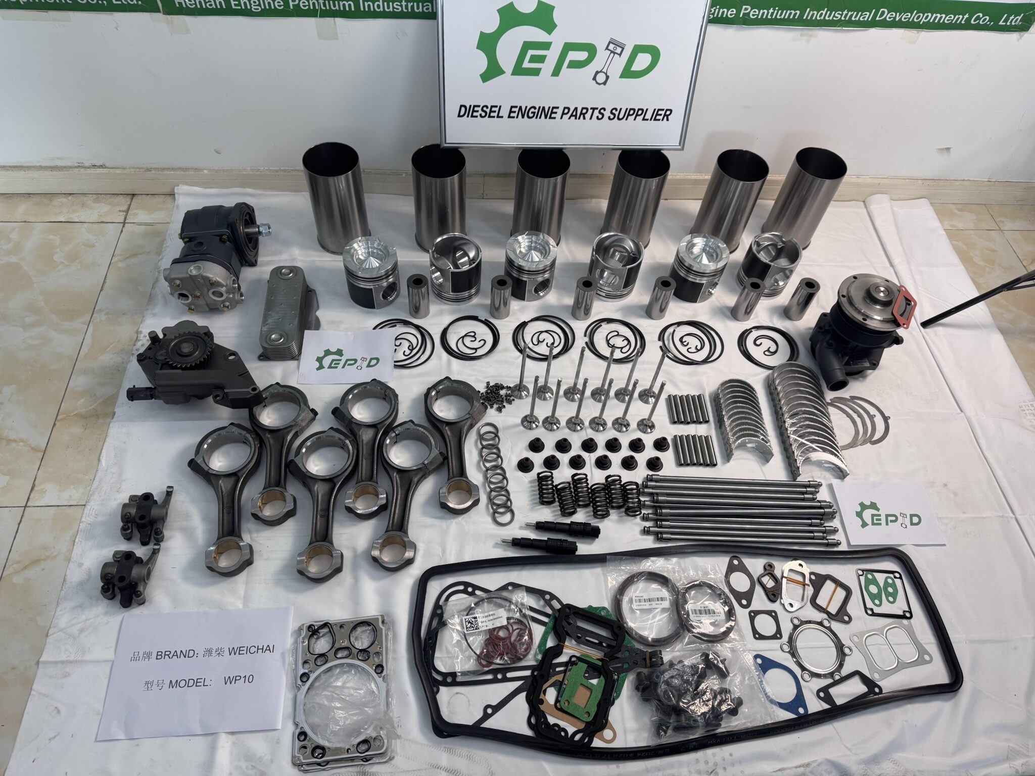 Weichai WP10 Overhaul Kit 612600900072 7